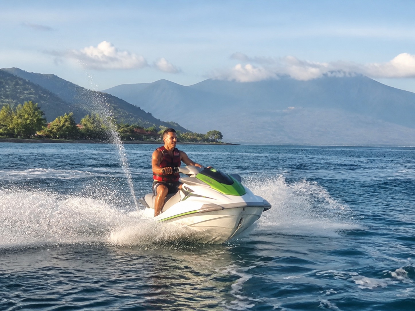 Jet ski experience on the Lovina sea